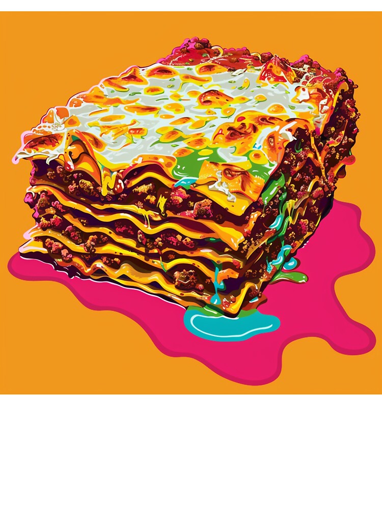 Lasagna Pop Art 2 by AstroRisq