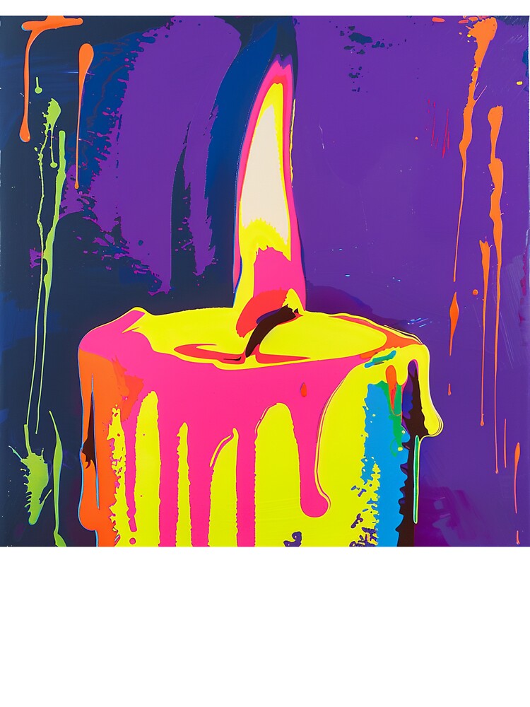 Candle Pop Art 2 by AstroRisq
