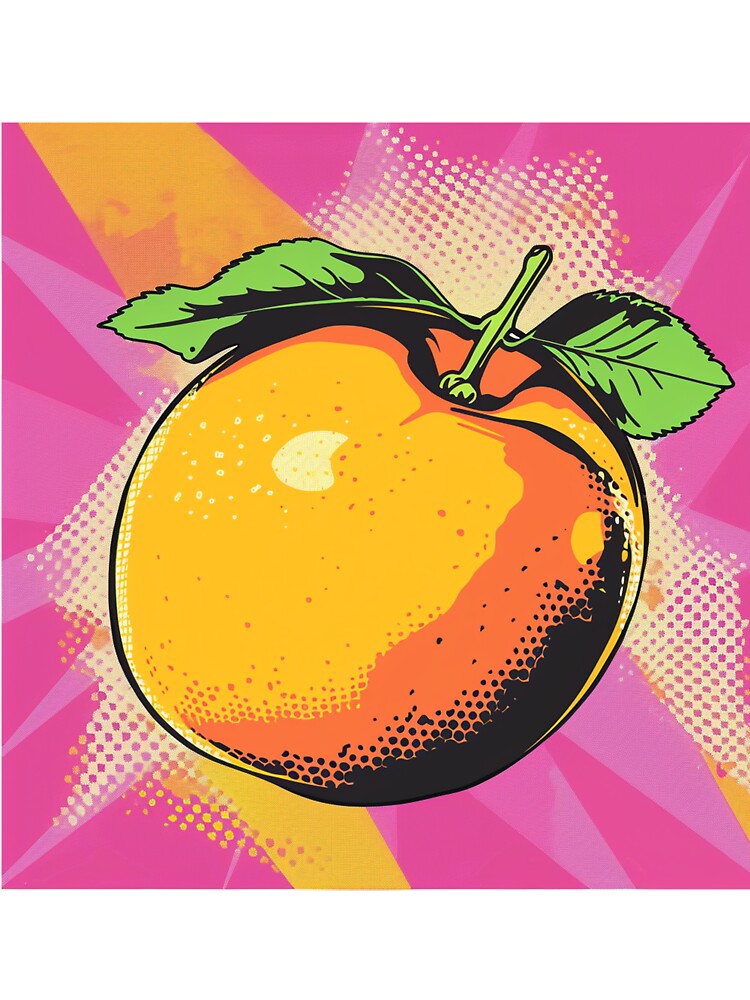 Apricot Pop Art 1 by AstroRisq