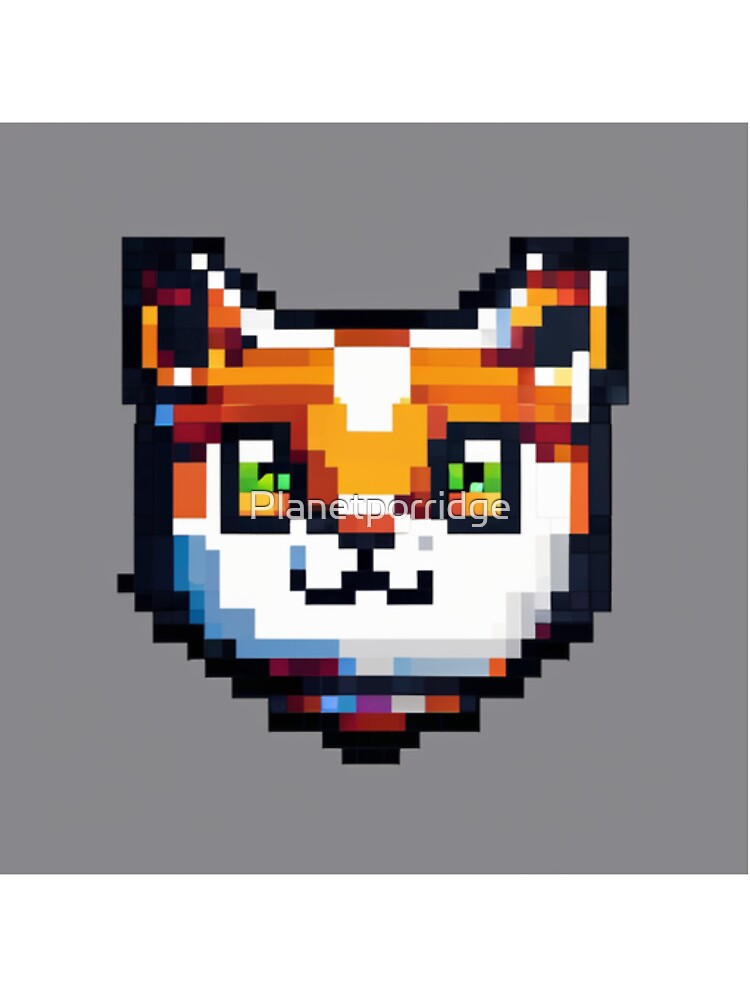 Pixil art cat by Planetporridge