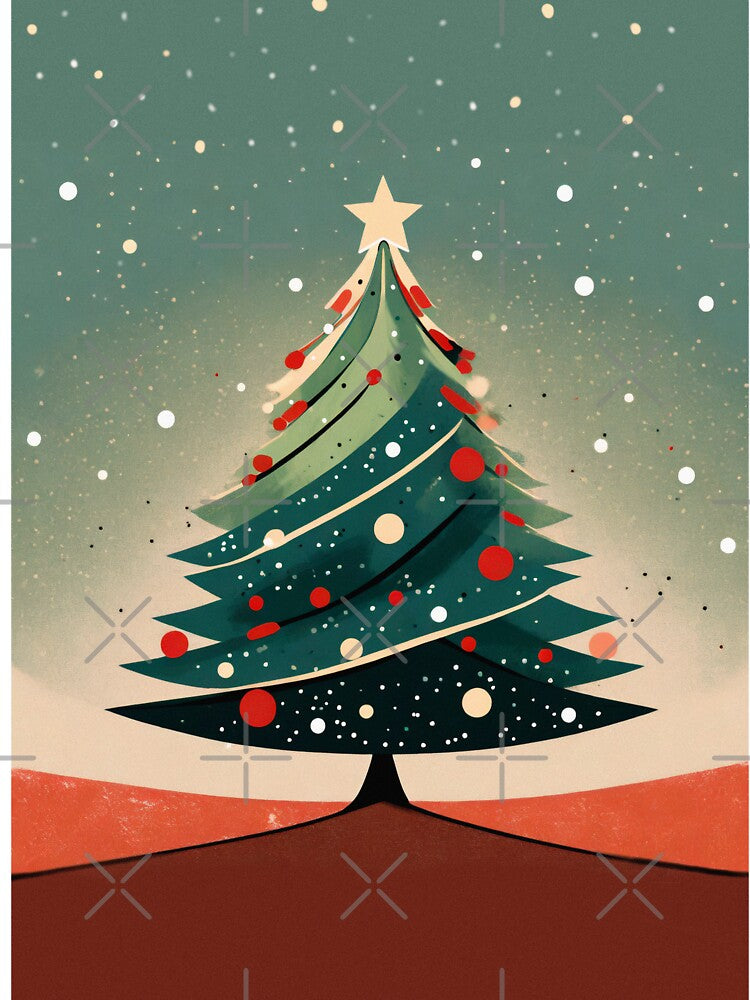 Minimalist Christmas tree by 21ayh