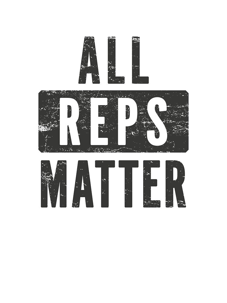 All Reps Matter Fitness Lifting Workout by Space Fox