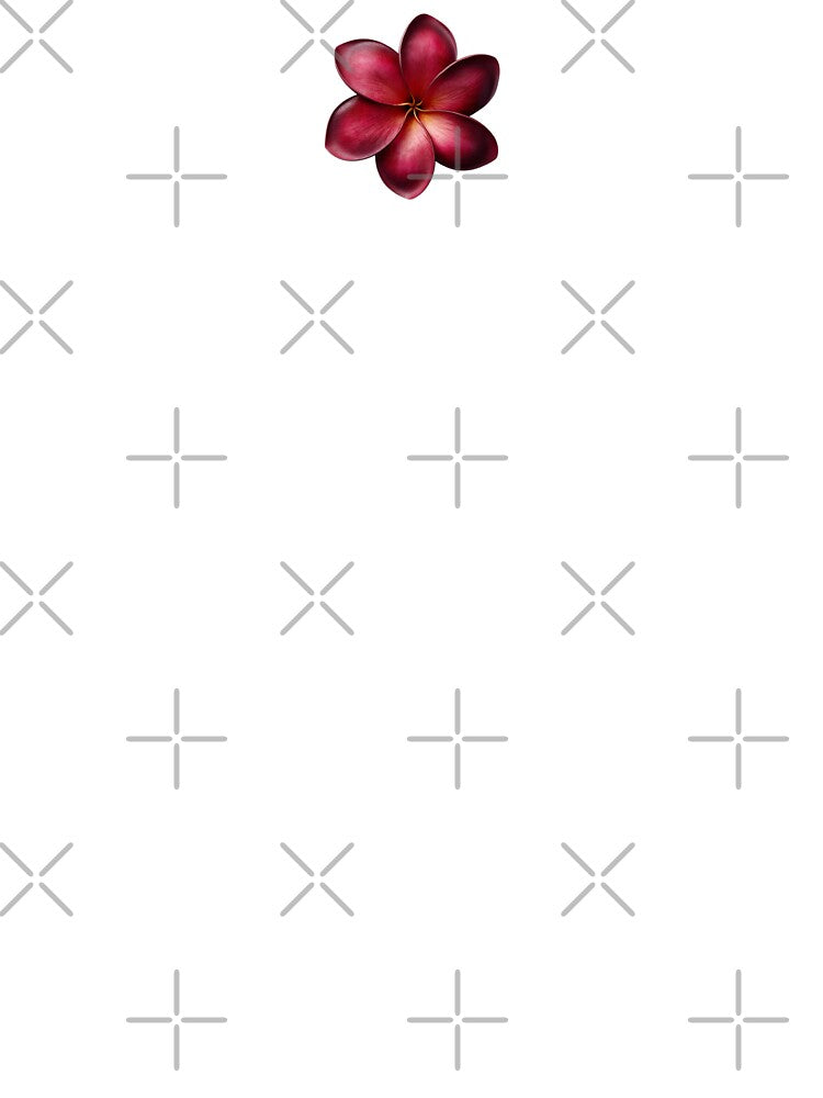 Red Plumeria Flower by LuxChu