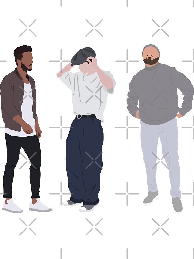 Male street fashion illustartion by AlehSkvartsou