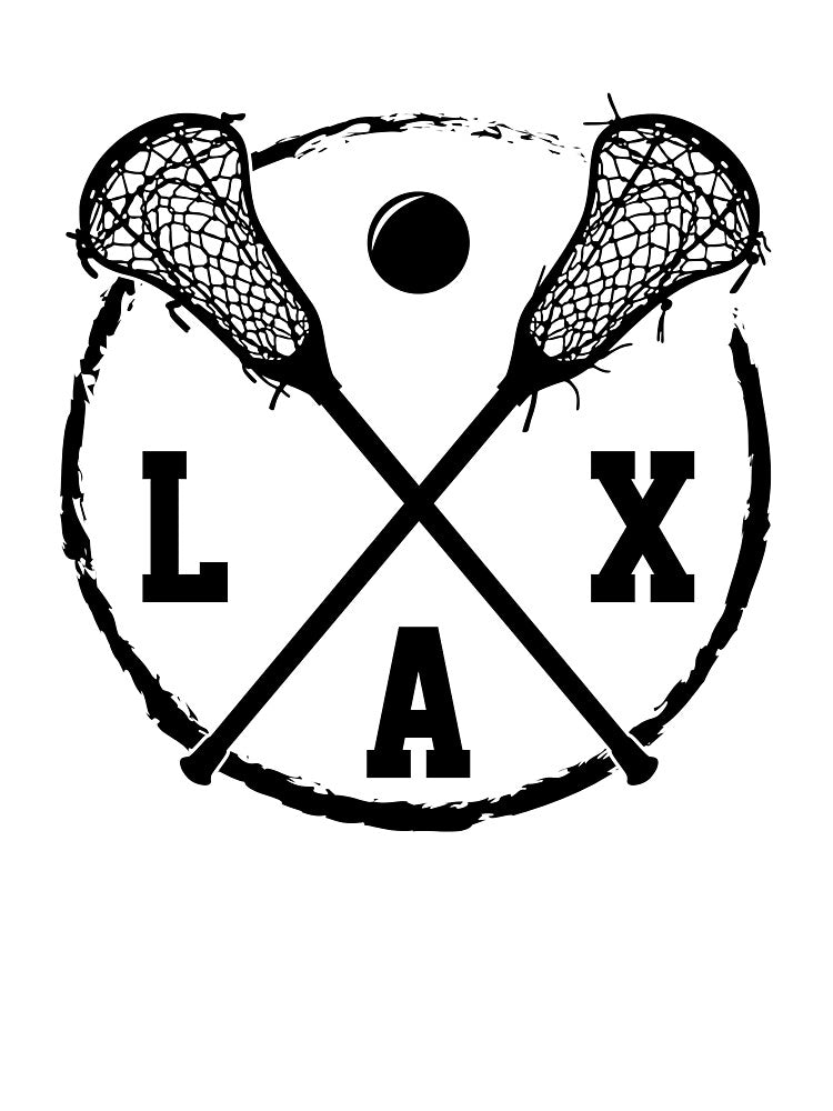 Lacrosse | LAX Crossed Circle by MYpngShop