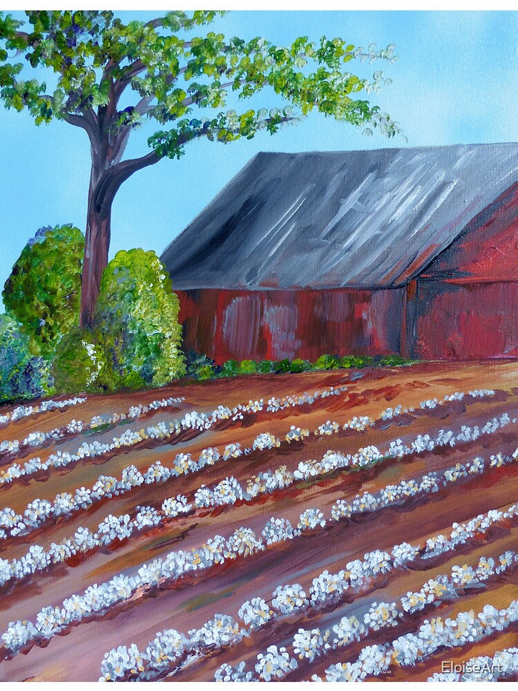 Rows of Cotton by EloiseArt