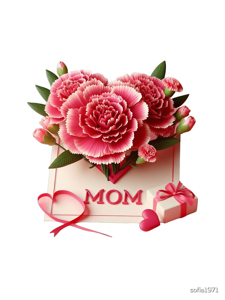 Unique 3D sublimation floral designs for mom. by sofia1971
