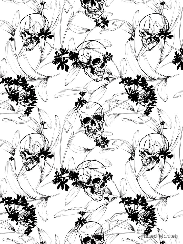 Skull Garden by Naked-Monkey