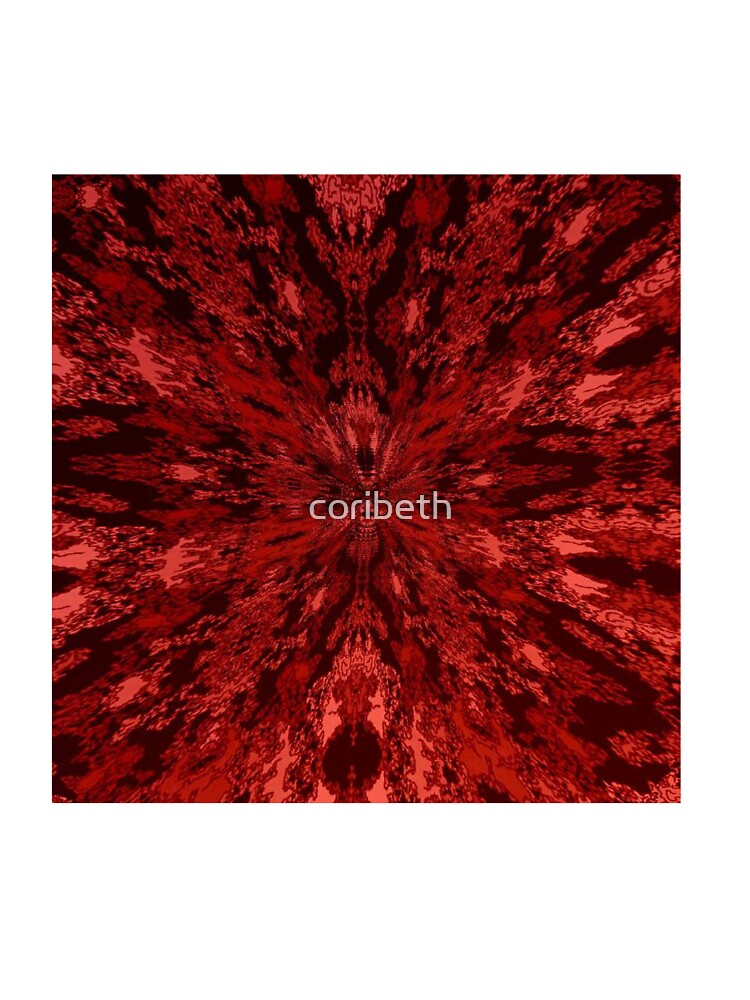 Red Peacock by coribeth
