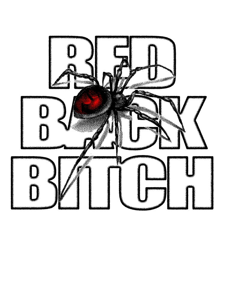RED BACK BITCH SPIDER by Savant2001