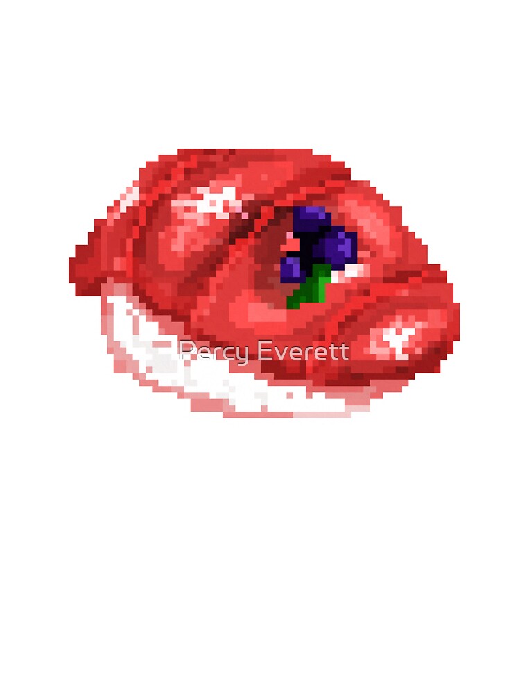 Pixel Art Tuna Sushi by Percy Everett