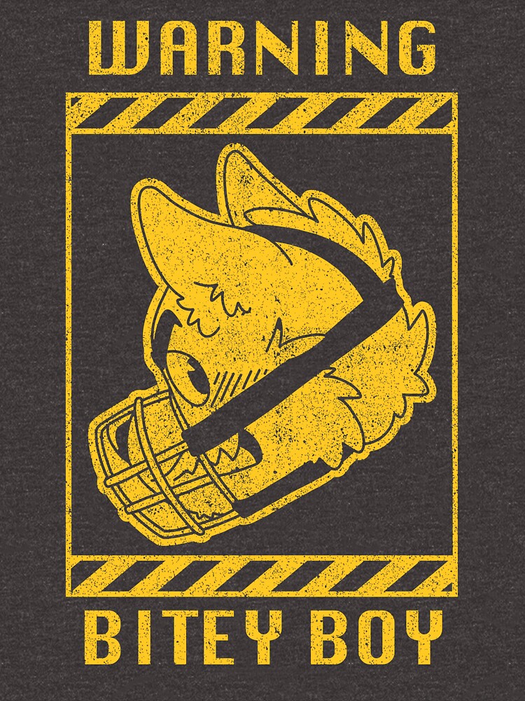 WARNING: BITEY BOY by Jackaloo