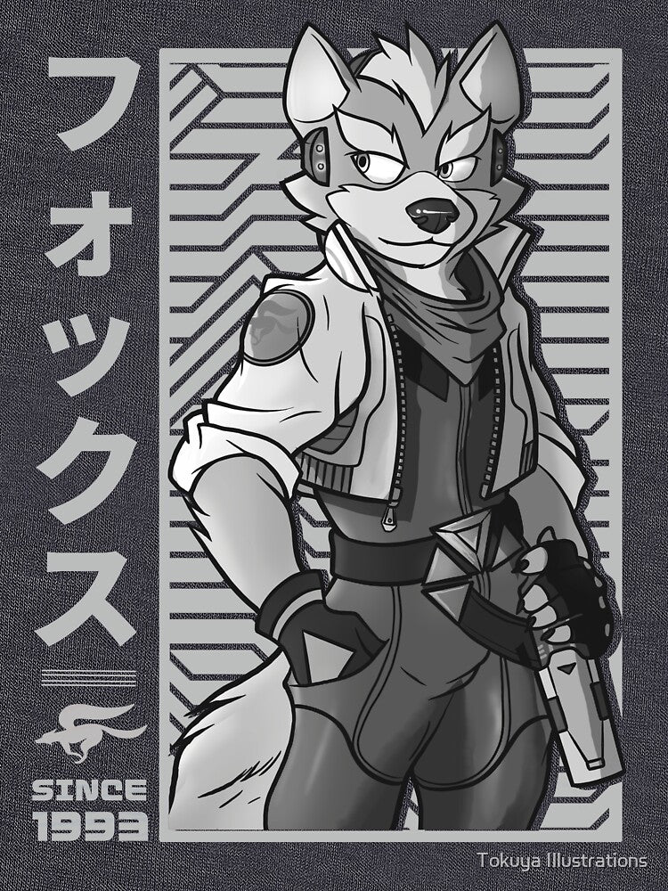 Star Fox Fox McCloud  Shirt Design by Bradon Ortiz