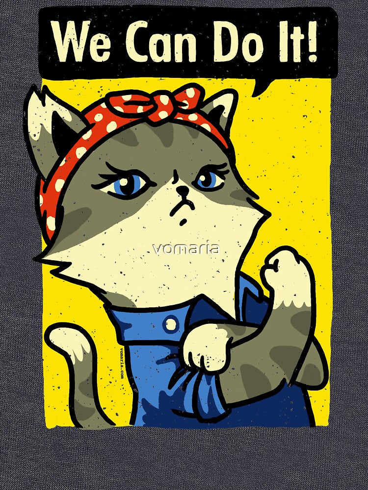 Purrrsist! We can do it! by vomaria