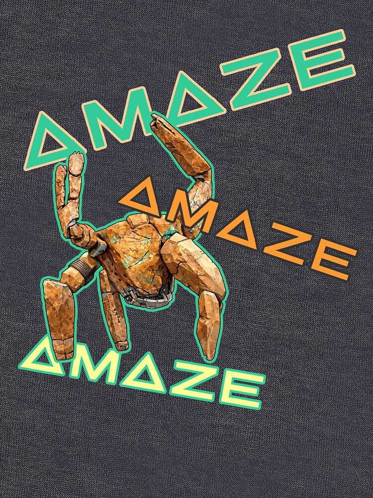 Amaze Amaze Amaze - Rocky Fan Art - Project Hail Mary by hesjustken