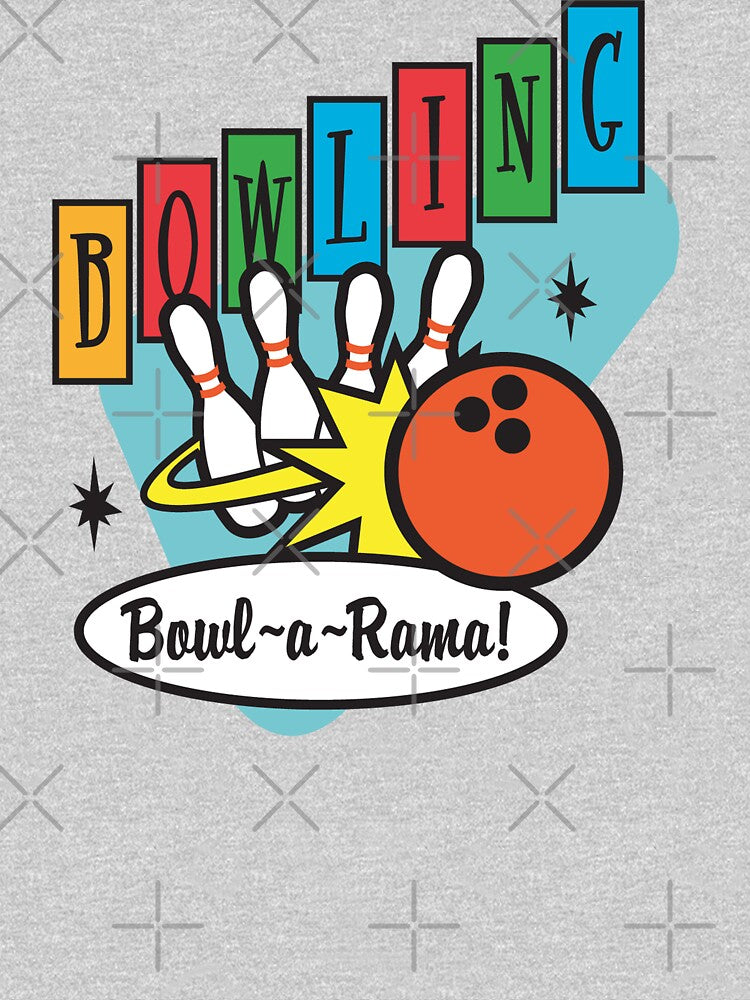 Retro Bowling by SportsT-Shirts