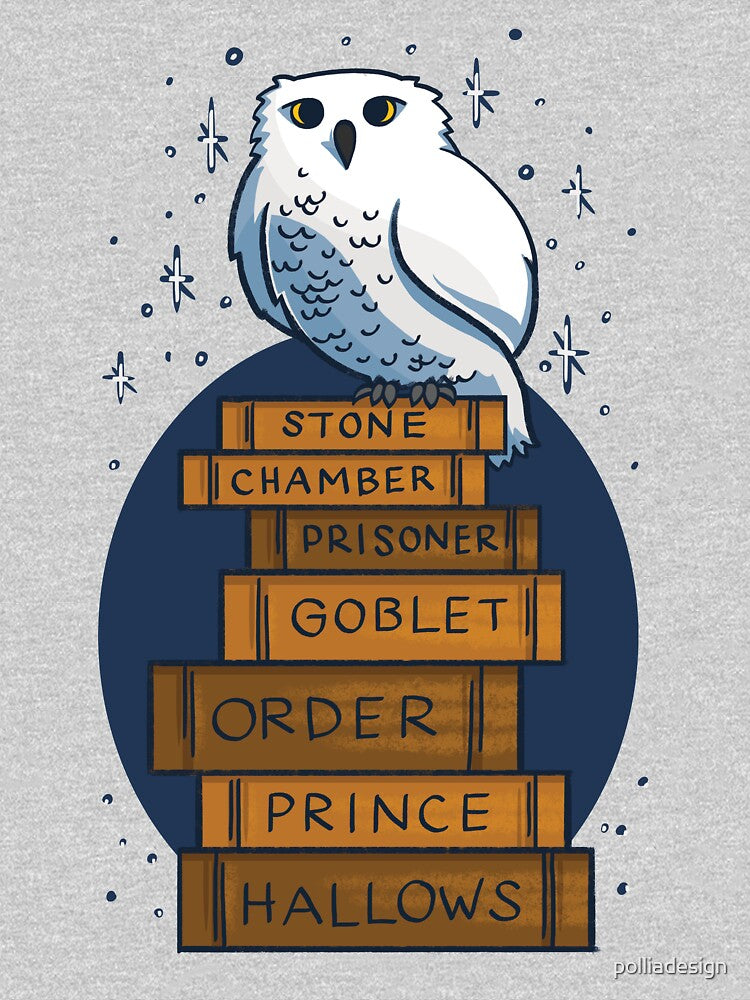 An Owl with the Books by polliadesign