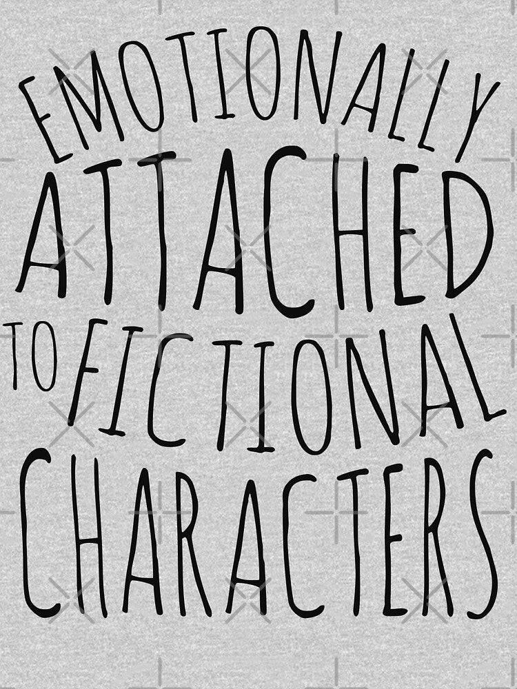 emotionally attached to fictional characters #black by FandomizedRose
