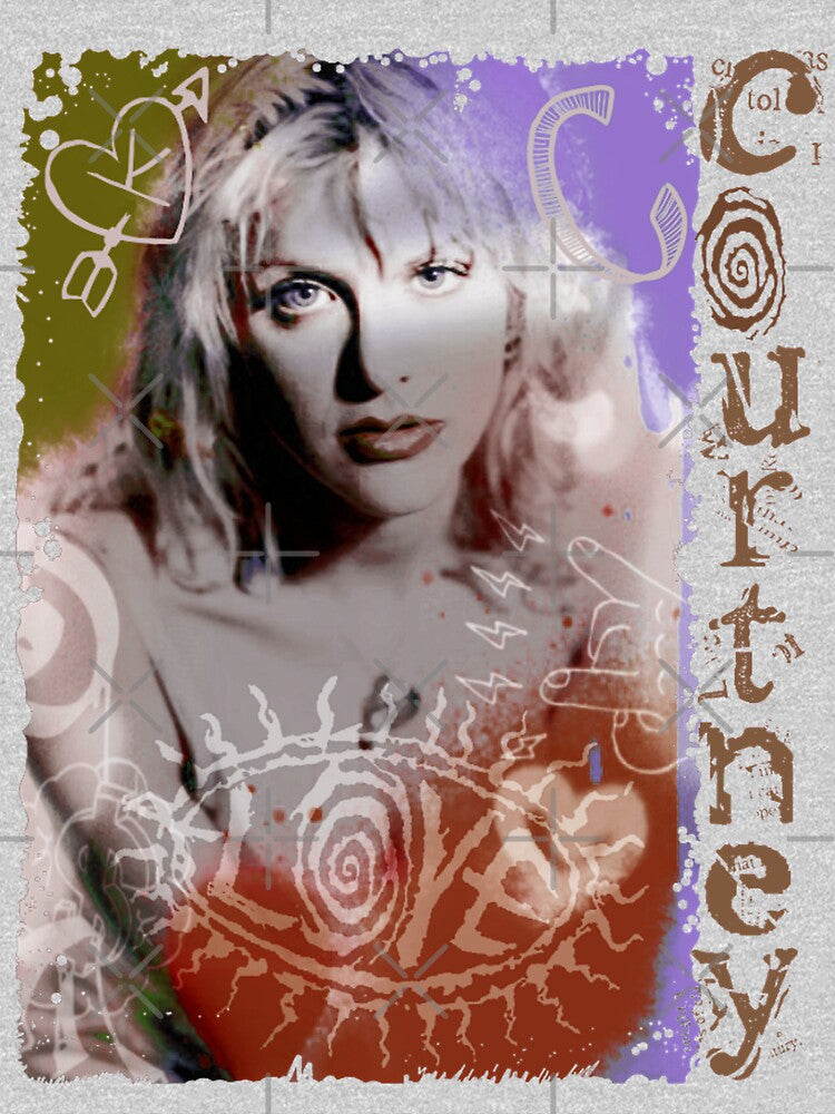 Courtney Love - Earth 90s by Bad Zombie