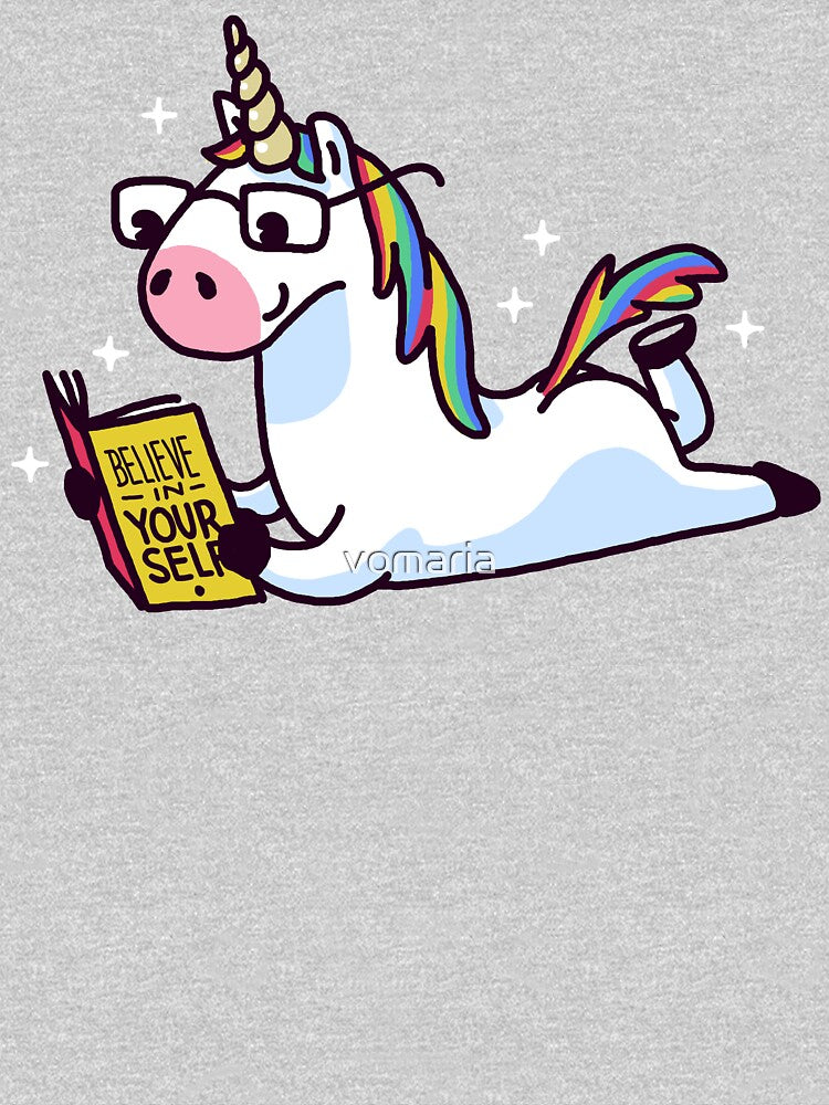 Unicorn Believe in Yourself Magically Fabulous II by vomaria