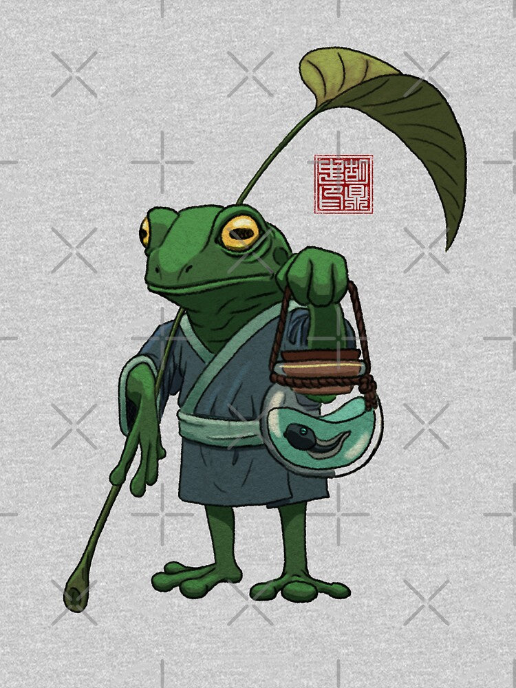 A Frog and His Son by DingHuArt