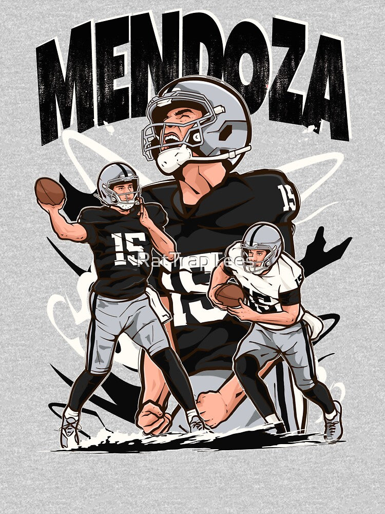 Fernando Mendoza Las Vegas Cartoon by RatTrapTees