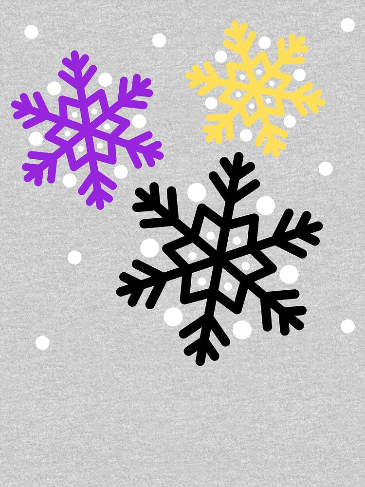 Non-Binary Snowflakes AOP by VirtualFaries