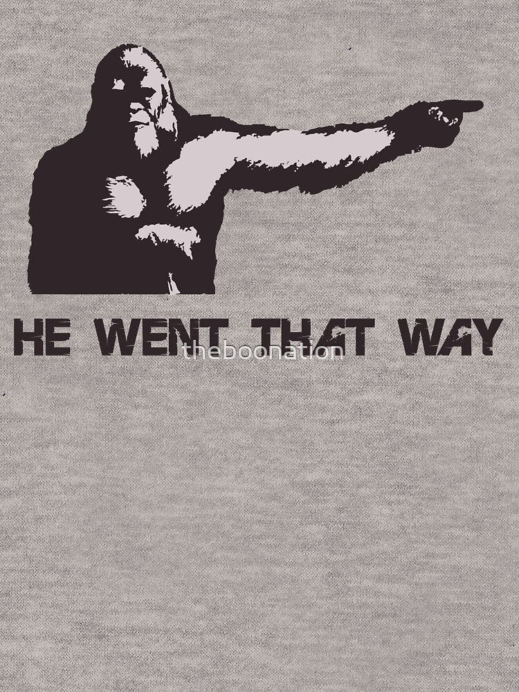 He Went That Way by theboonation
