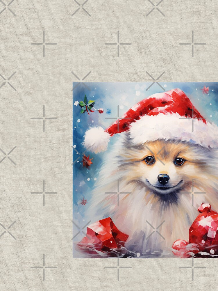 Merry Christmas Soft-coated Wheaten Terrier by CUTEDOGGIEZ