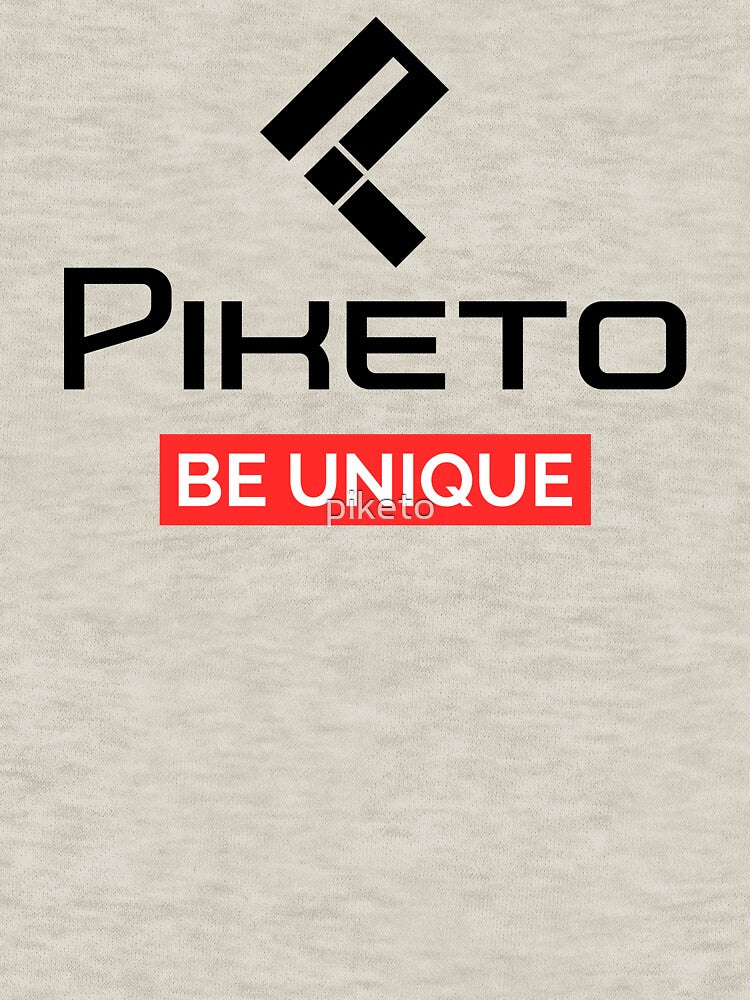 Piketo Be Unique Tee Short-Sleeve Unisex T-Shirt by piketo