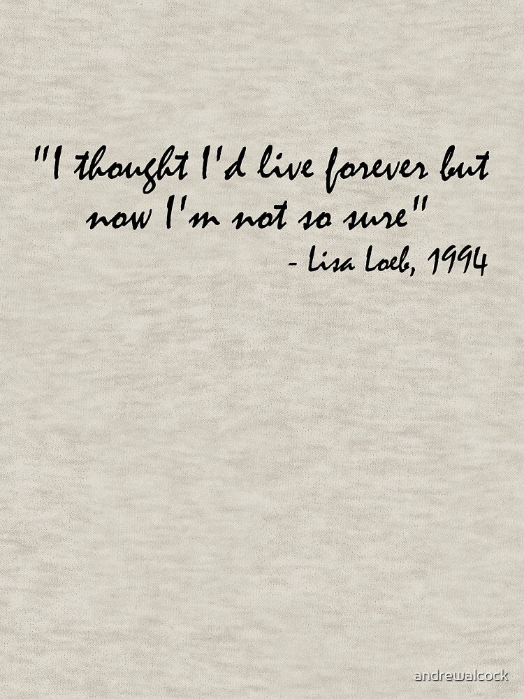 Lisa Loeb Quote by andrewalcock