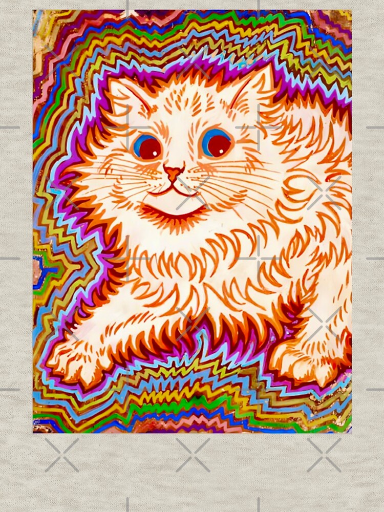 Kaleidoscope Cats III by Louis Wain by WonderweissStudio