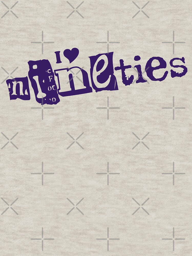 I Love Nineties by visualcraftsman