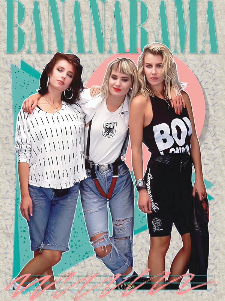 Bananarama - Retro 80s Fan Art by ThomasenaYa