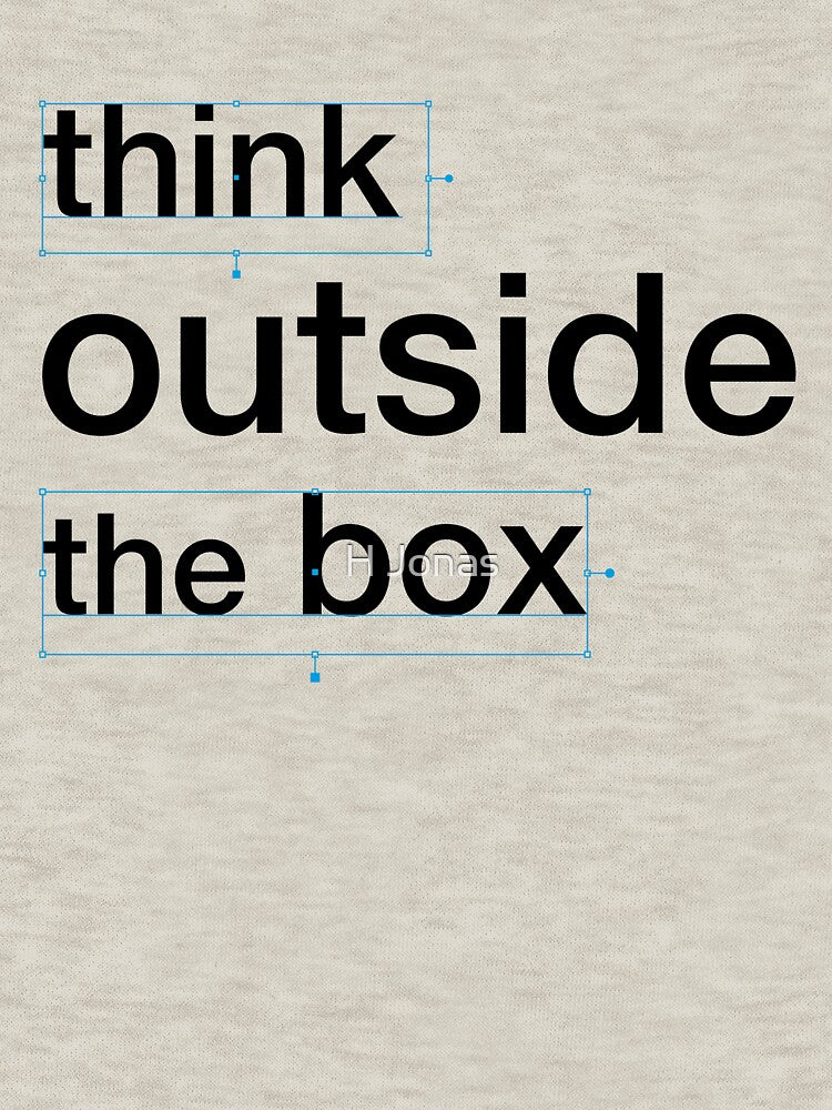 Creative Mindset - Unconventional Selection - Out of the Box Design by H Jonas