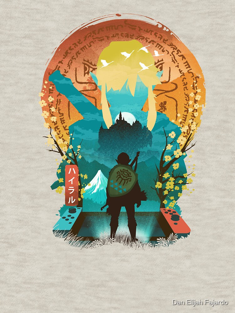 Ukiyo E Hero Landscape by Dan Elijah Fajardo