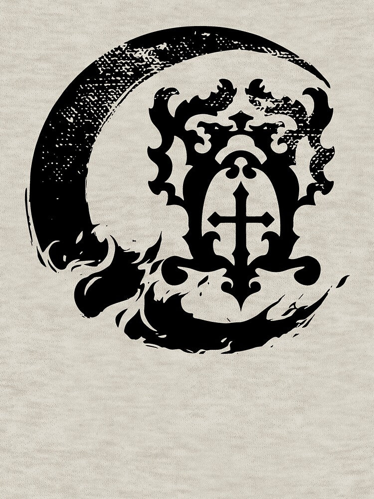 Castlevania Belmont Crest Black by revengeprinter