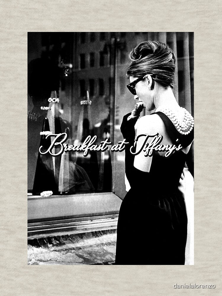 Breakfast at Tiffany's Audrey Hepburn Movie Poster by danielalorenzo