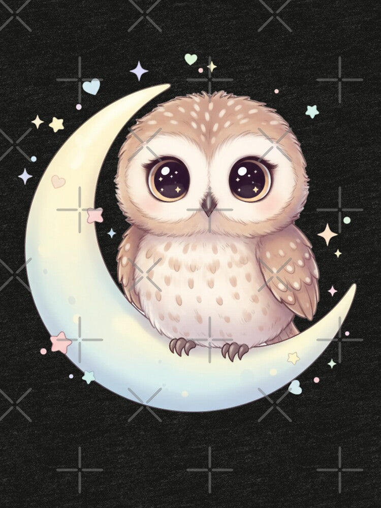Dreaming Forest Owl by SimonsDesignArt