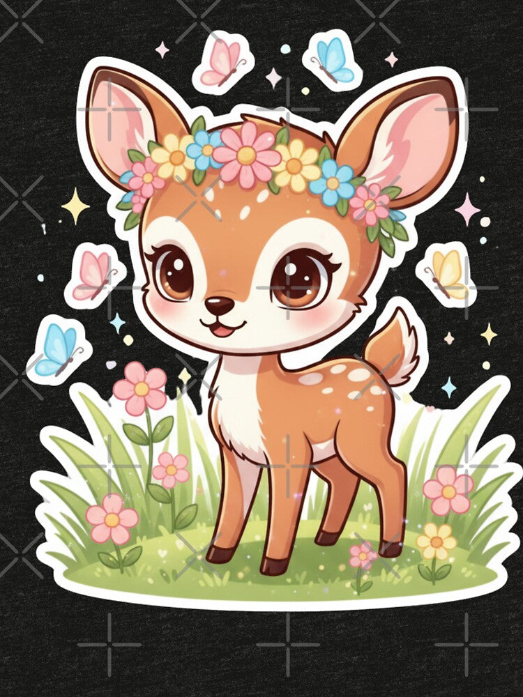 Enchanted Forest Fawn by SimonsDesignArt
