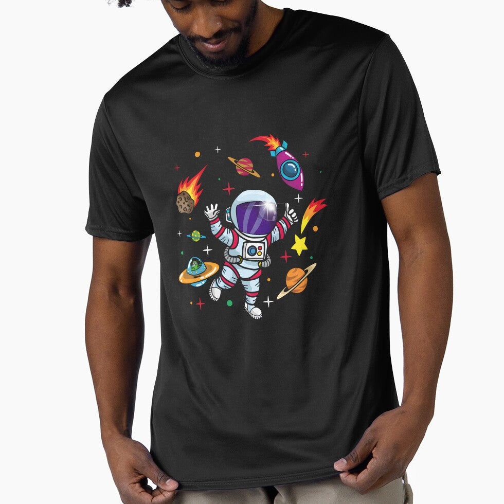 Astronaut Space Planets Explorer Kids by Nocturnal-Vines