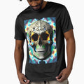 Skull Tie Dye Psychedelic Trippy Festival Hippie Graffiti Biker by Anticulture