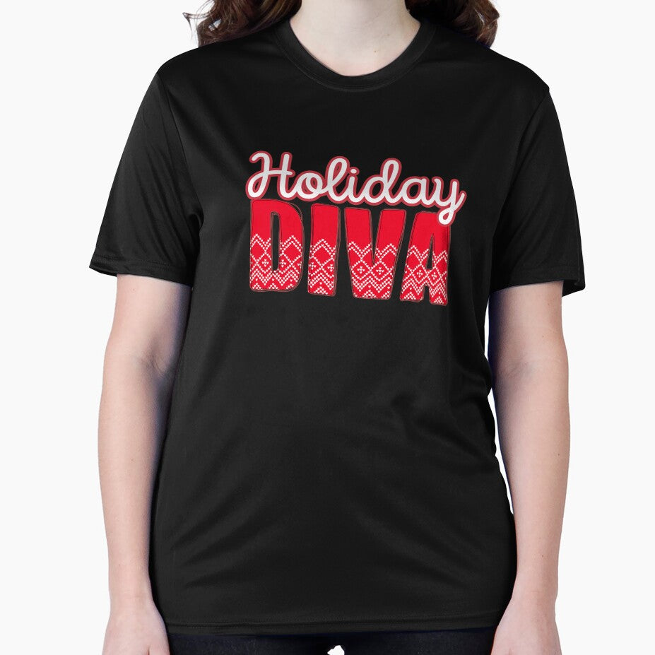 Cute Holiday Diva Holiday Humour Festive Quotes by Renata Illustrata