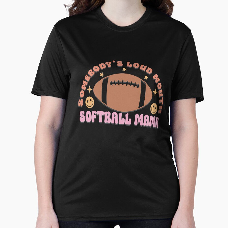 Somebody's Loud Mouth Softball Mama by millionair3
