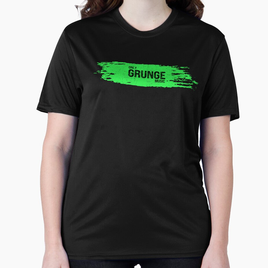 Only Grunge Music (green)- ideal gift for grunge fans by ArtYourStyle