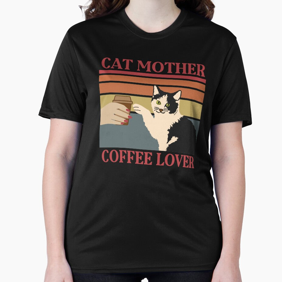 Cat mother coffe lover- cute kitty mom by looklock