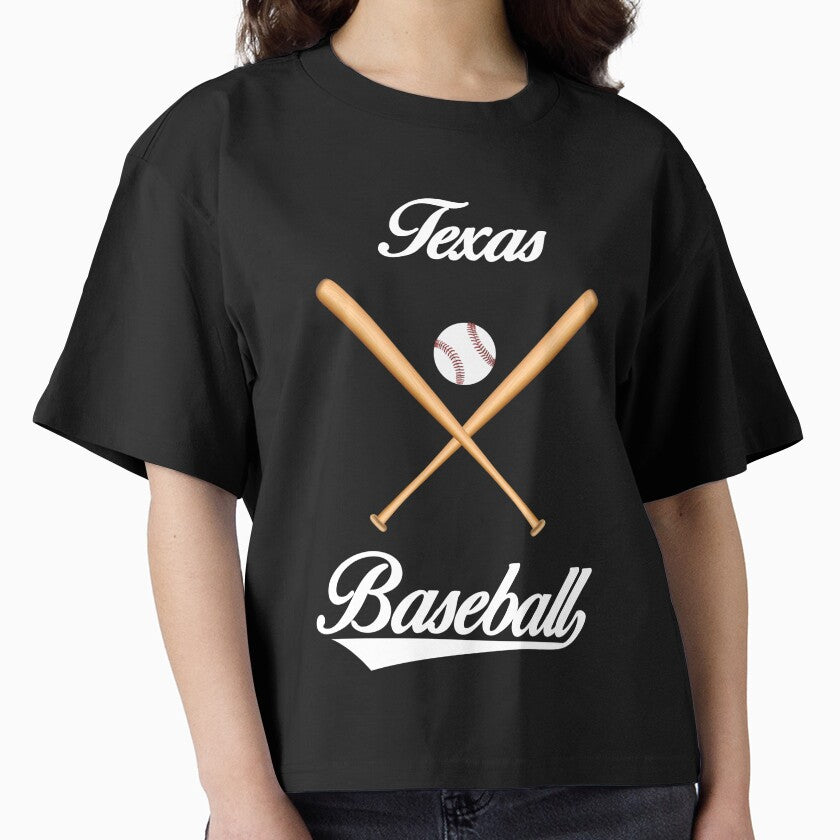 Texas Baseball T-Shirt for Men and Women by AllStarMerch