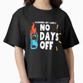 No Days Off – Motivational Gym Workout Design by CreatiWorks