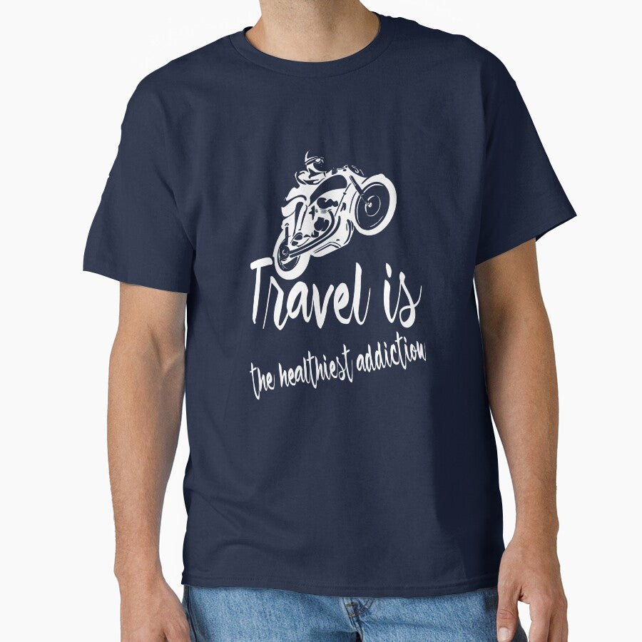 Travel is the healthiest addiction by Evanbabu