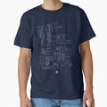 commodore 64 schematics by QWER-Tees